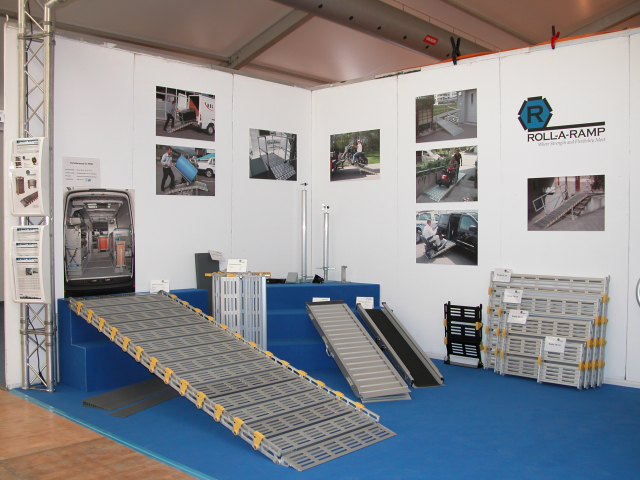 Distribution and service Roll-A-Ramp swiss